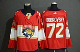 Panthers 72 Sergei Bobrovsky Red Adidas Jersey,baseball caps,new era cap wholesale,wholesale hats